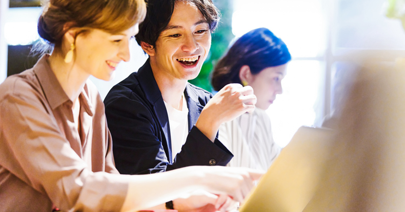 男性社員と女性社員